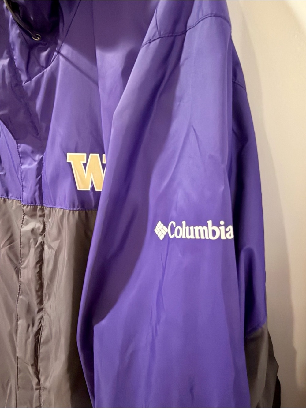 Columbia Huskies Glennaker Storm Full-Zip Jacket XL University of Washington UW - Picture 5 of 12
